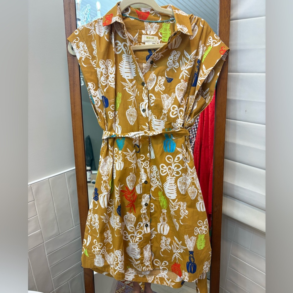 Anthropologie Maeve Women's Toni Tunic Dress